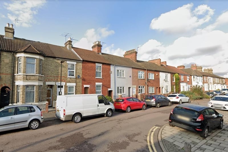 The second biggest price drop was in Harpur where the average price fell to £206,896, down by eight per cent on the year to September 2019. Overall, 70 houses changed hands here between October 2019 and September 2020, a drop of 44 per cent.