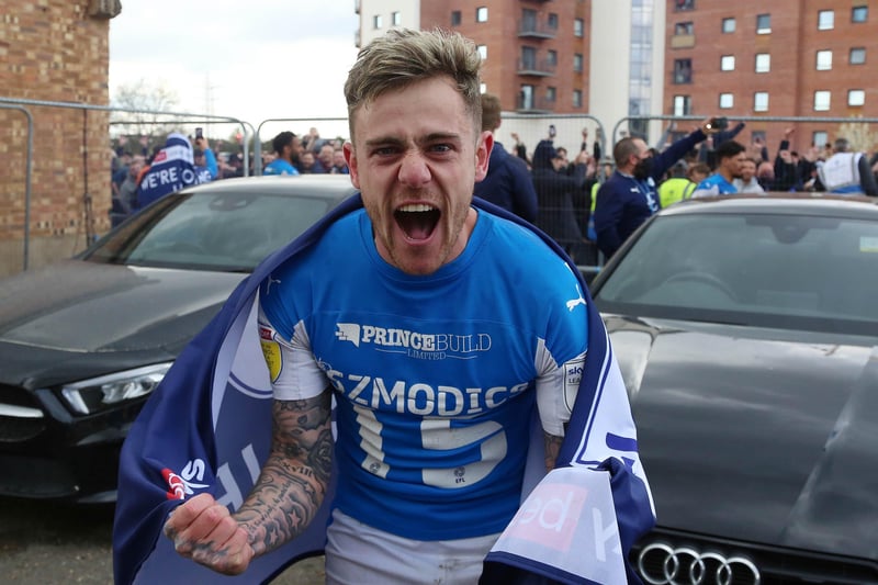 SAMMIE SZMODICS: Appearances: 46. Goals: 16. Average rating: 6.70.
Struggled for consistency before Christmas, but once scoring his second League One goal of the season on January 16 he caught fire. A firm fans’ favourite who was sensitive to criticism, but used it to motivate himself. Scored some huge goals during the run-in and struck two goals in a game on five occasions. Busy, skilful and hard-working. A top recruit. GRADE: B+.