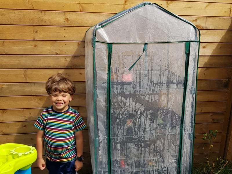 The brothers started growing the plants and vegetables just after the first lockdown