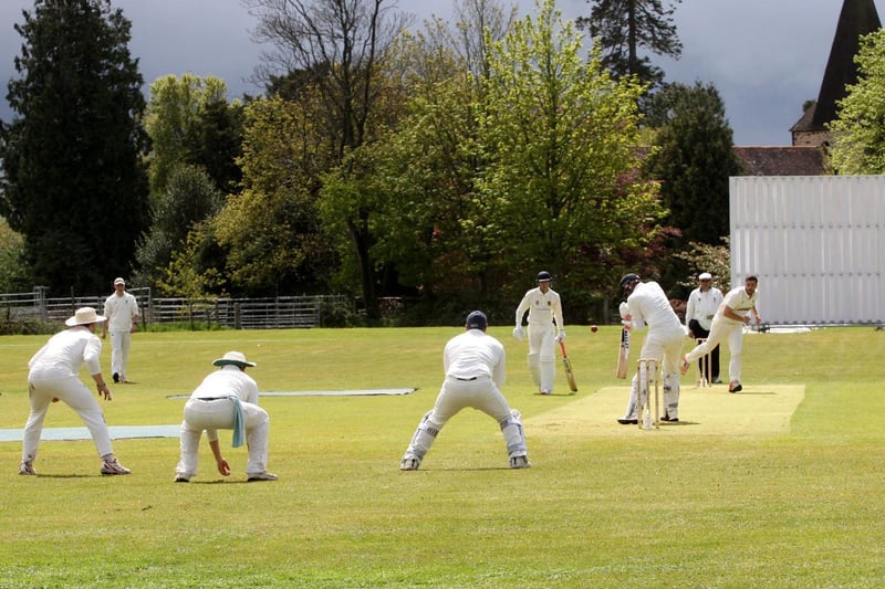 Action from Rottingdean's four-run win over Buxted Park / Pictures: Ron Hill