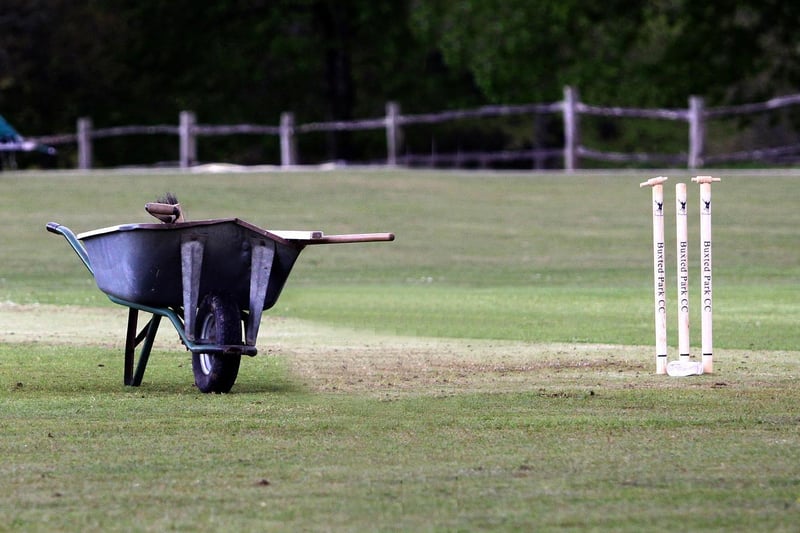 Signs of a busy groundsman ... Picture: Ron Hill