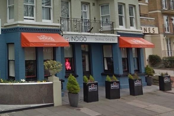 Indigo Seafood and Grill, The Ardington Hotel, Steyne Gardens, Worthing