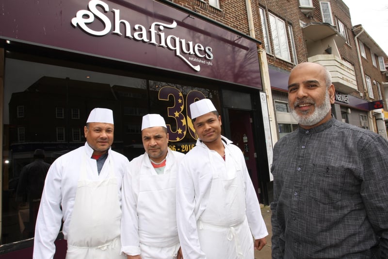 Shafiques celebrating its 30th birthday in 2016. Now open for pick up and delivery, restaurant opens July after refurbishment, Goring Road, Worthing