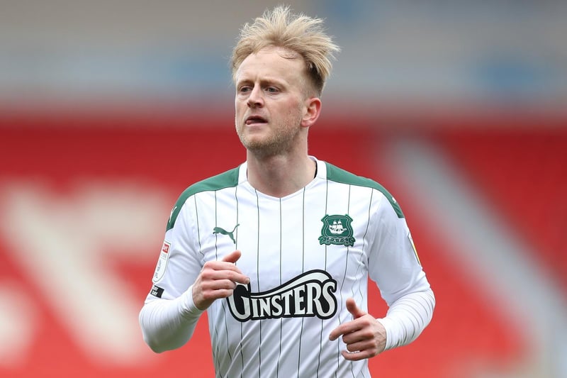 The midfielder struggled to make an impact on his second spell at Stadium MK, but moved to Plymouth Argyle and made 32 outings for the Pilgrims this season.
