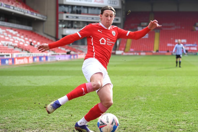 Released but signed a new deal at Dons only to have the release clause met quickly by Barnsley. Played 50 times for the Tykes as Barnsley sailed to fifth in the Championship and a play-off campaign awaits.