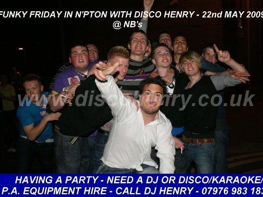 Funky Friday at NB's on Friday, May 22, 2009. Photo: Disco Henry