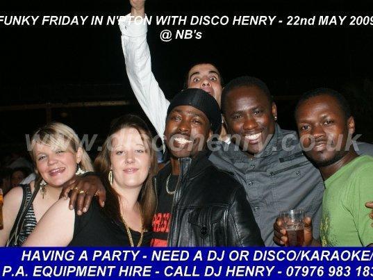 Funky Friday at NB's on Friday, May 22, 2009. Photo: Disco Henry