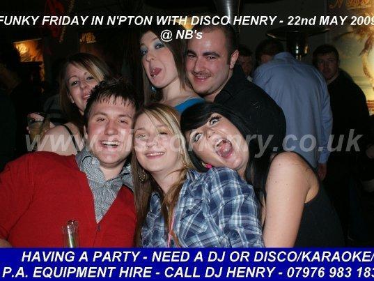 Funky Friday at NB's on Friday, May 22, 2009. Photo: Disco Henry
