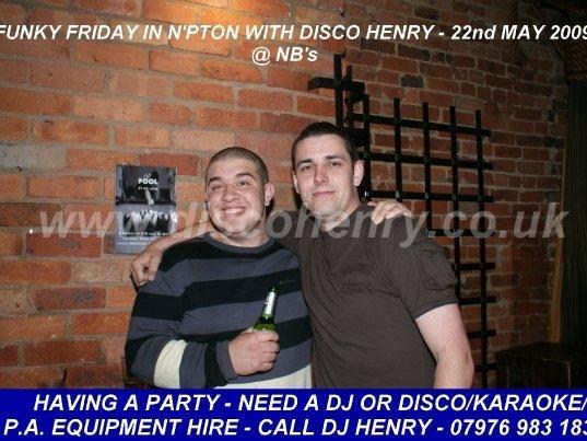 Funky Friday at NB's on Friday, May 22, 2009. Photo: Disco Henry