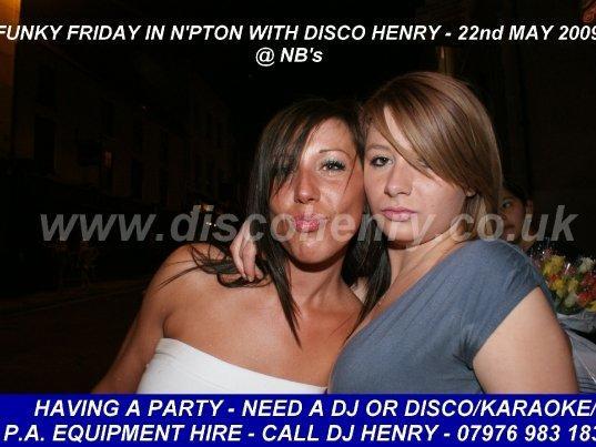 Funky Friday at NB's on Friday, May 22, 2009. Photo: Disco Henry