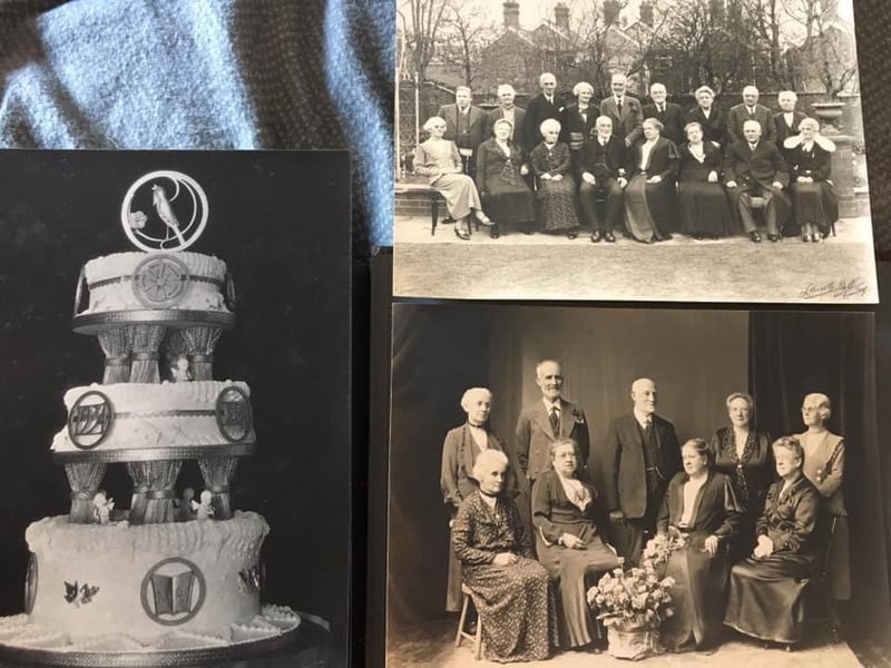 Pictures from the Nightingale family album discovered by Kate Wilson from Looe, Cornwall
