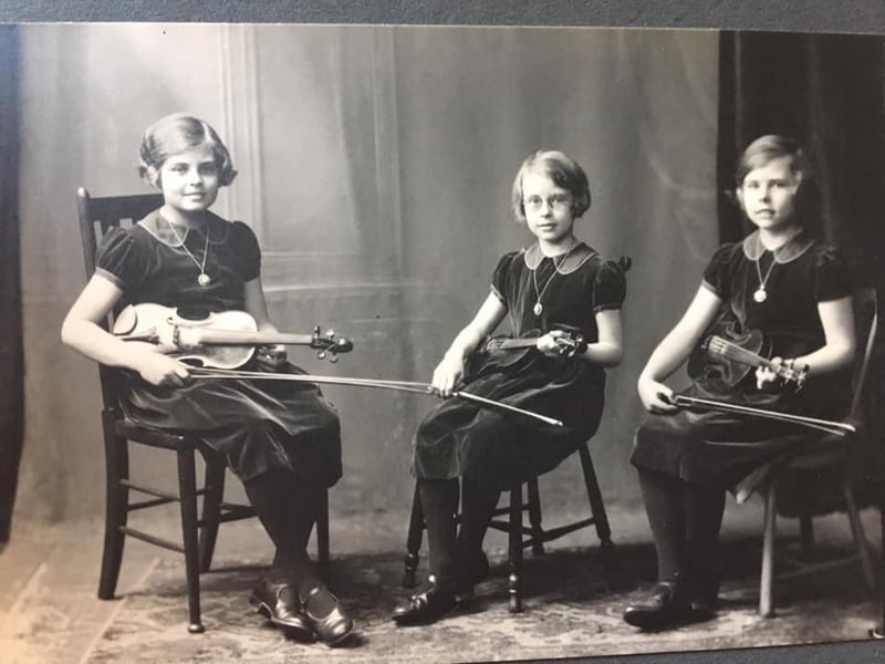 Pictures from the Nightingale family album discovered by Kate Wilson from Looe, Cornwall