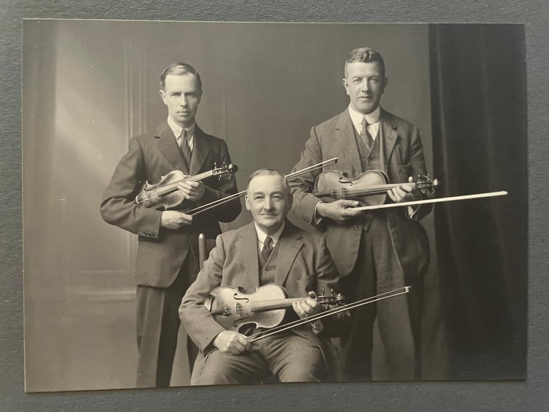 Pictures from the Nightingale family album discovered by Kate Wilson from Looe, Cornwall