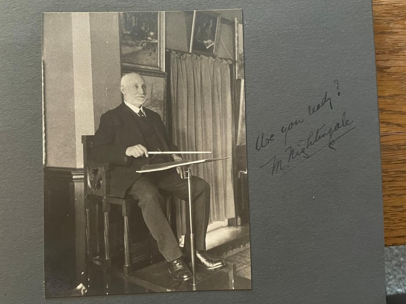 Pictures from the Nightingale family album discovered by Kate Wilson from Looe, Cornwall