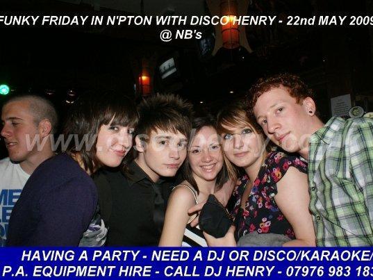 Funky Friday at NB's on Friday, May 22, 2009. Photo: Disco Henry