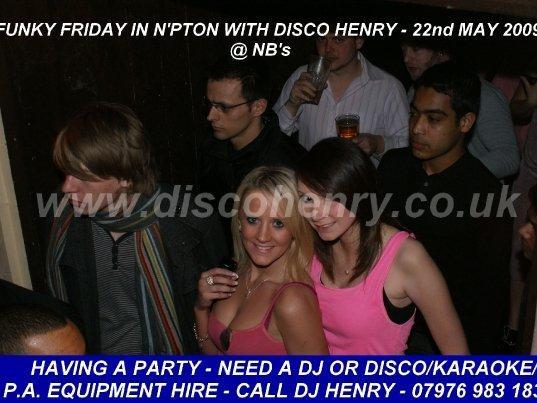 Funky Friday at NB's on Friday, May 22, 2009. Photo: Disco Henry