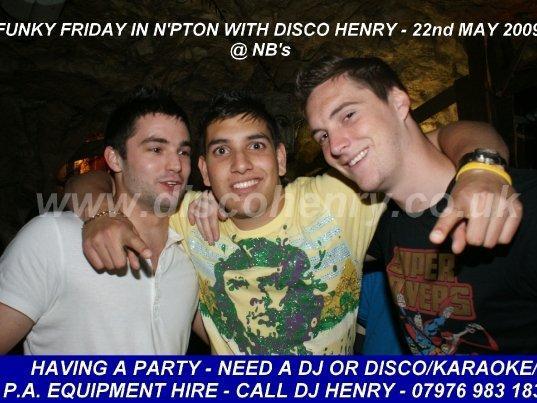 Funky Friday at NB's on Friday, May 22, 2009. Photo: Disco Henry