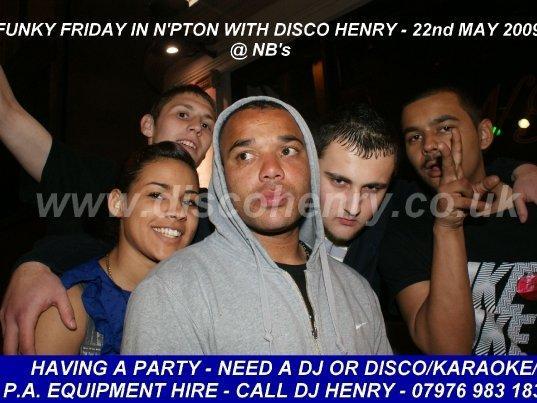 Funky Friday at NB's on Friday, May 22, 2009. Photo: Disco Henry