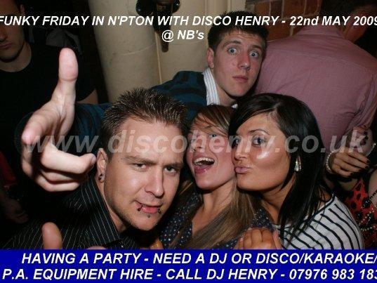 Funky Friday at NB's on Friday, May 22, 2009. Photo: Disco Henry
