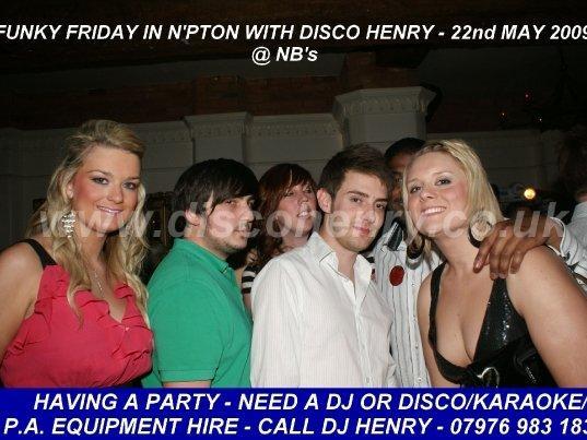 Funky Friday at NB's on Friday, May 22, 2009. Photo: Disco Henry