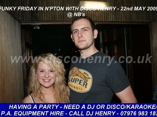 Funky Friday at NB's on Friday, May 22, 2009. Photo: Disco Henry