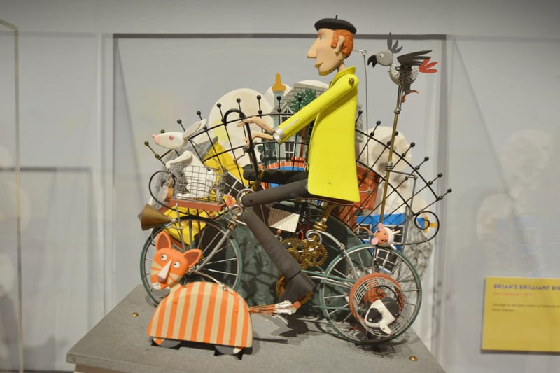 Automata exhibition at Hastings Museum and Art Gallery in  conjunction with Cabaret Mechanical Theatre and Falmouth Art Gallery. The exhibition runs until Aug 29 2021.

Britain's Brilliant Bike by Keith Newstead SUS-210521-134029001