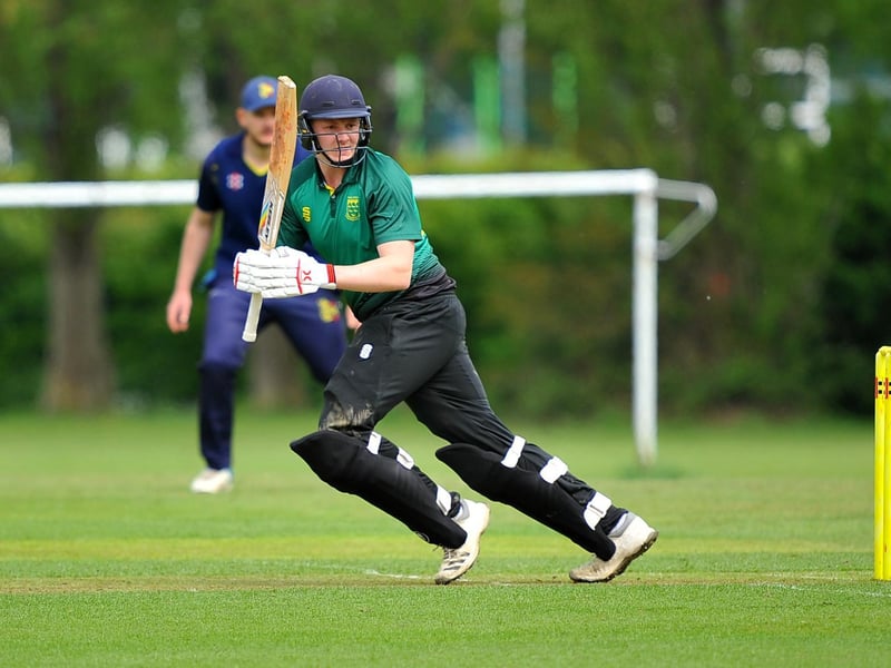 Sam Cooper batting for Bridges