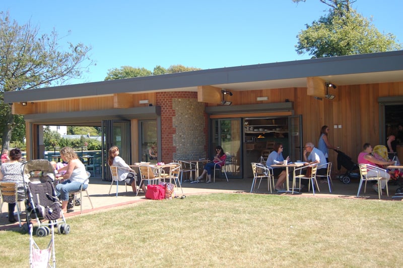Hotham Park Café when it first opened. Photo: Kate Shemilt