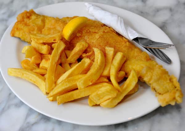 Fish and chips - a British favourite