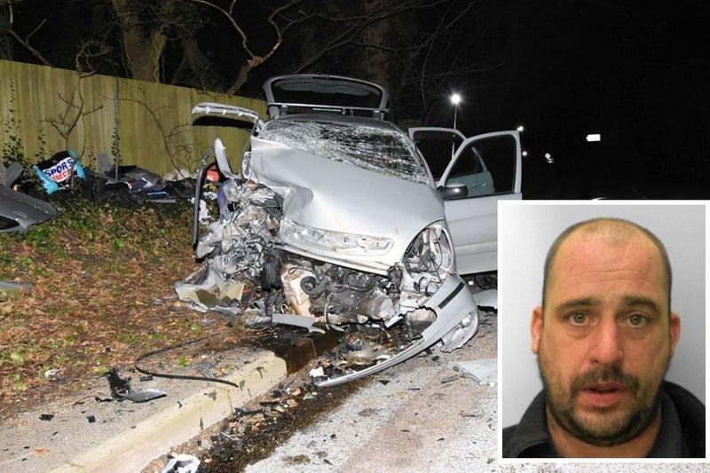 Christopher Fenton, 40, of Lower Waites Lane in Fairlight, killed 65-year-old Marcus Haynes in a head-on collision in Fairlight Road at around 6.45pm on Marcy 6, 2020. Mr Haynes' wife, 66, suffered serious injuries and their son, 24, suffered minor injuries. Fenton ran away from the scene but was later returned by his mother. He also suffered serious injuries and blood tests at hospital revealed he was just under the legal limit for drink driving, but was over the drug-drive limit. An investigation found he was travelling at around 76mph in a 60mph zone prior to the collision. Despite being arrested for causing death and serious injury by dangerous driving, he continued to drive under the influence after being released under investigation. On November 18 he was arrested in Pevensey Bay at over the drug-drive limit. He was eventually jailed for three years and eight months at Lewes Crown Court on Monday, May 10. He was also disqualified from driving for five years and 10 months.