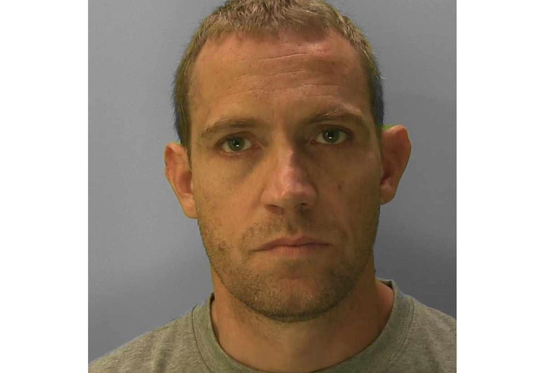 Paul Cunningham, 43, of Pevensey Road in Eastbourne, was jailed for stabbing a police officer, having admitted charges of wounding with intent to do grievous bodily harm, assault by beating of an emergency worker and possession of an offensive weapon in a public place. In the early hours of Monday, September 14, police dealt with an incident in Terminus Road, but were approached by Cunningham as they were about to leave. After engaging with Cunningham, PC Richard Bligh was stabbed in the leg. He dragged himself away and administered his own first aid while two other officers, both barely a year into their careers, tackled Cunningham and detained him until back-up arrived. Cunningham was sentenced at Lewes Crown Court on May 26.