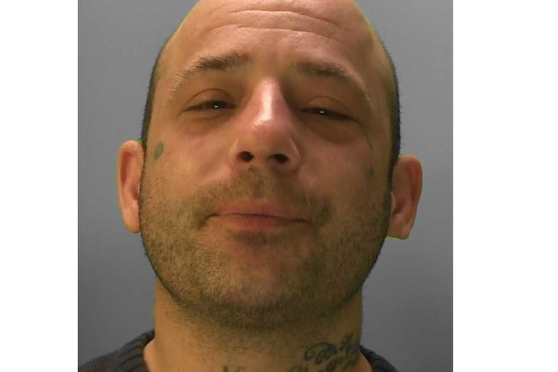 Prolific burglar John Paul Healey, 39, of The Forges in Ringmer, was jailed for three years and five months after admitting to ten separate charges. At Lewes Crown Court on May 4, he pleaded guilty to two counts of burglary dwelling and theft, seven counts of attempted burglary dwelling with intent to steal, and one count of assault by beating of an emergency worker. He had been arrested in the early hours of Saturday, April 3, after officers responded to a report of a man acting suspiciously and looking through the windows of a house. CCTV showed it was Healey, who was found shortly after 2am in Lancaster Street, Lewes, with a bag containing laptops and a phone, as well as vehicle keys. They were found to have been stolen from properties in Friars Walk, where nine homes had either been burgled or damaged. As Healey was being arrested, he kicked a police officer in the chest.