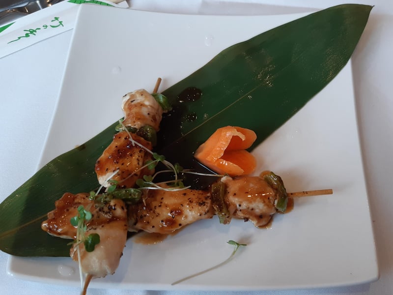 Brad Barnes dines at Katana in Spalding