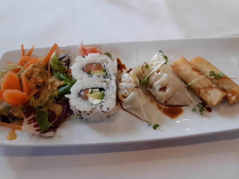 Brad Barnes dines at Katana in Spalding