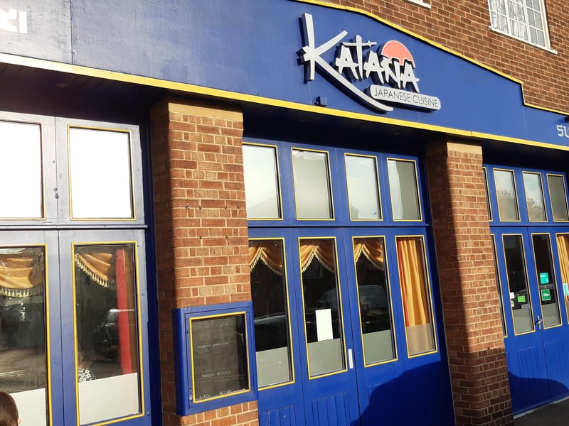 Brad Barnes dines at Katana in Spalding