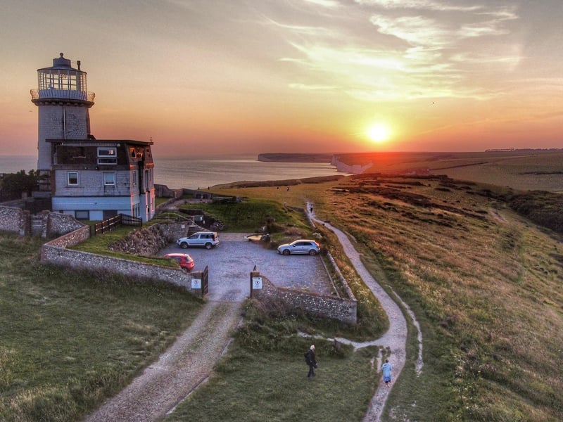 Belle Tout Lighthouse. Photo by Allen Taylor. SUS-210813-120317001