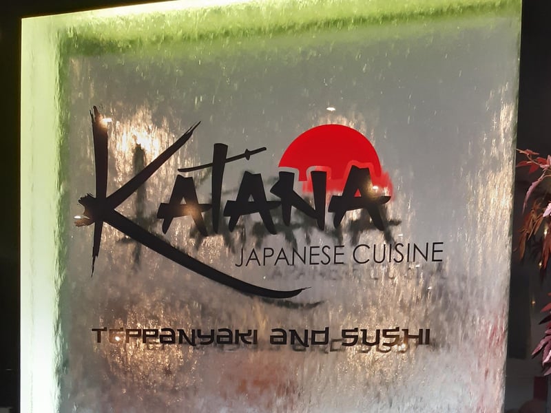 Brad Barnes dines at Katana in Spalding