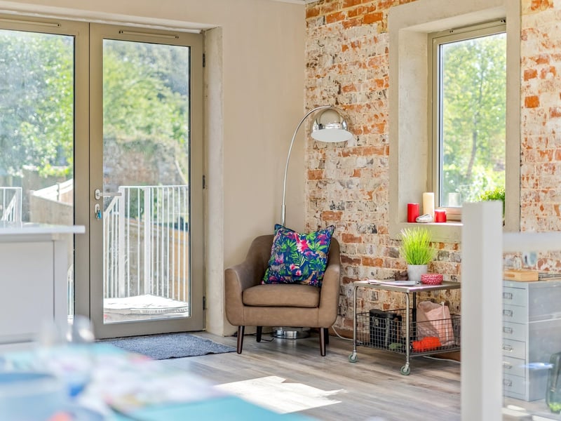 The first floor offers a stylish and versatile modern living area. Picture: Savills Haywards Heath.