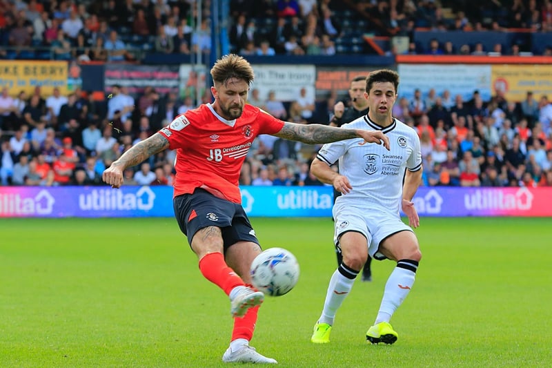 As Luton began to dominate, his influence grew and grew, dictating things in the centre of the pitch. Got stuck in with one crunching challenge and his quality showed, an excellent free kick leading to a superb save from Travers.