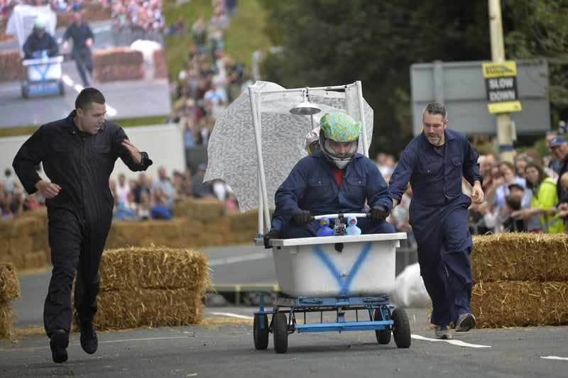 Seafront Soapbox Race Eastbourne 2021 (Photo by Jon Rigby) SUS-210927-093907001