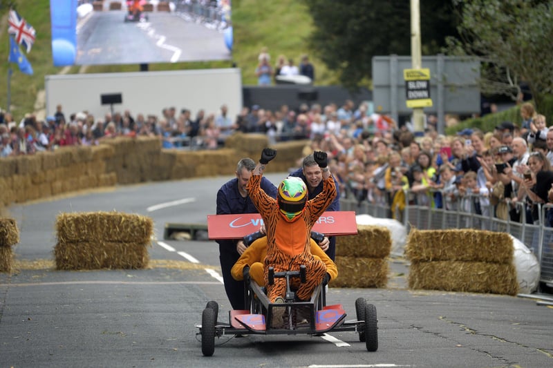 Seafront Soapbox Race Eastbourne 2021 (Photo by Jon Rigby) SUS-210927-093637001