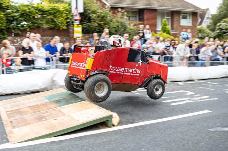 Seafront Soapbox Race Eastbourne 2021. Picture from Hugh Wilton SUS-210927-111636001