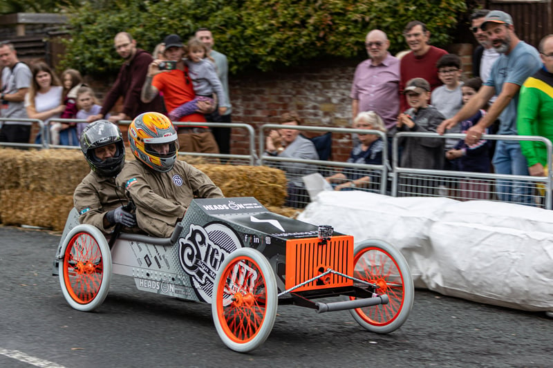 Seafront Soapbox Race Eastbourne 2021. Picture from Hugh Wilton SUS-210927-111717001