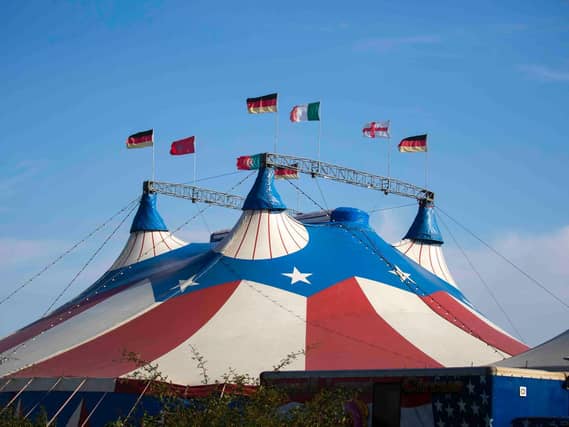Continental Circus Berlin at their theatre-style 'Big Top' in Sixfields, Northampton on Sunday, September 26 2021. Photo by Kirsty Edmonds.