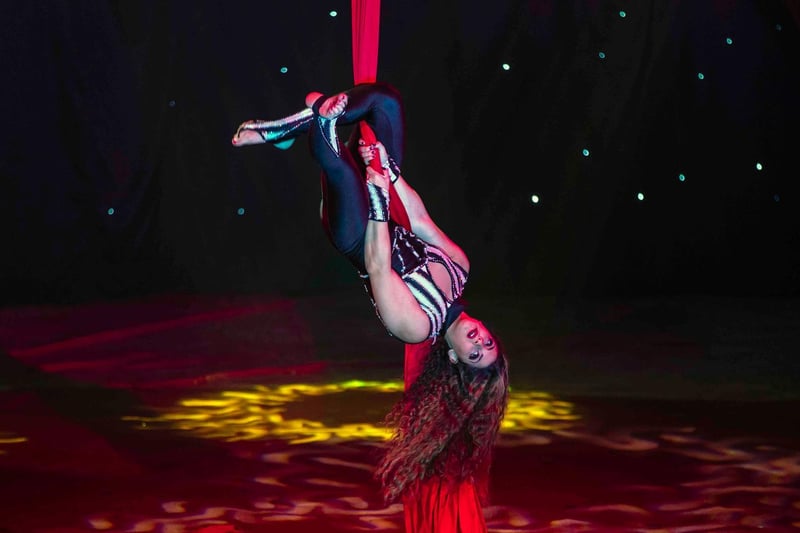 Continental Circus Berlin at their theatre-style 'Big Top' in Sixfields, Northampton on Sunday, September 26 2021. Photo by Kirsty Edmonds.