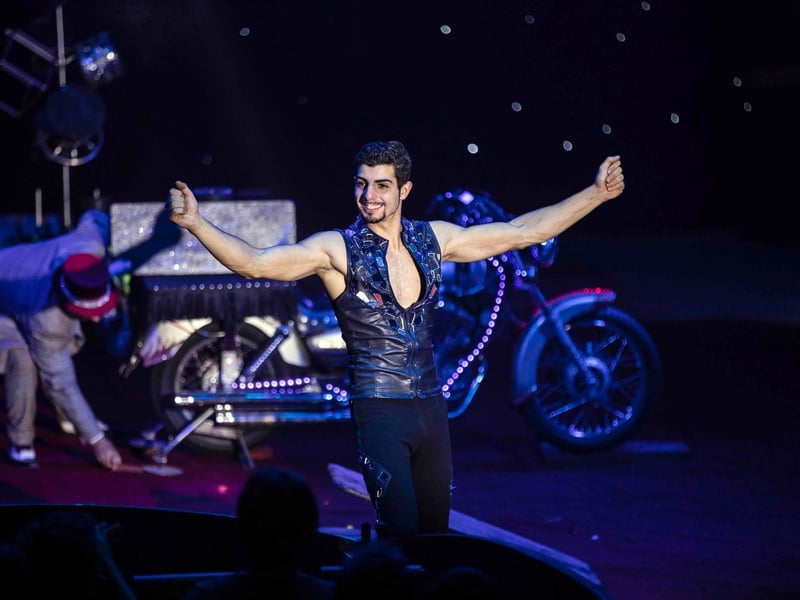 Continental Circus Berlin at their theatre-style 'Big Top' in Sixfields, Northampton on Sunday, September 26 2021. Photo by Kirsty Edmonds.