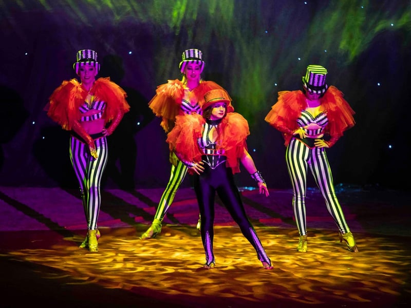 Continental Circus Berlin at their theatre-style 'Big Top' in Sixfields, Northampton on Sunday, September 26 2021. Photo by Kirsty Edmonds.