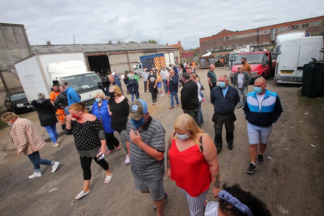 North Belfast MP John Finucane said it was completely unacceptable that the situation was allowed to develop to a stage where some residents had had to leave their homes.