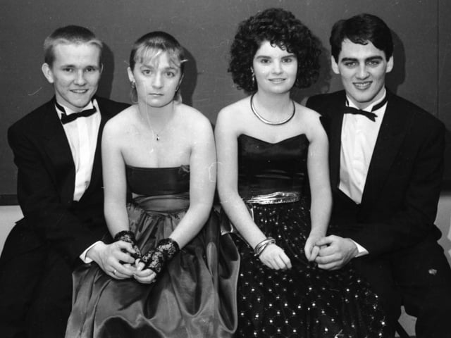 Gerry McBride and Christine Duddy and Caroline Jones and Mark Quigley.