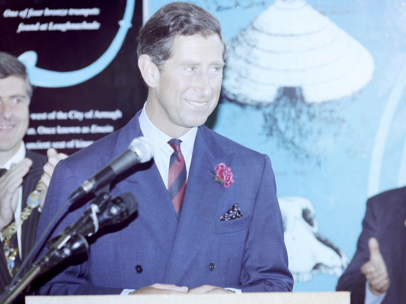 PACEMAKER PRESS 7/7/1994316/94Prince Charles at Townsend Street Enterprise Park in Belfast. Part of 2 day visit to the province.